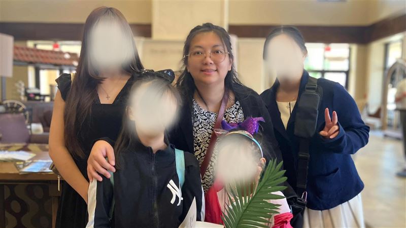 香港媽媽生前與女兒們感情融洽。（圖／安安提供）