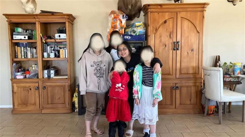 在失去母親後，最小的女兒仍會向其他人問起「媽媽在哪」讓人鼻酸。（圖／安安提供）