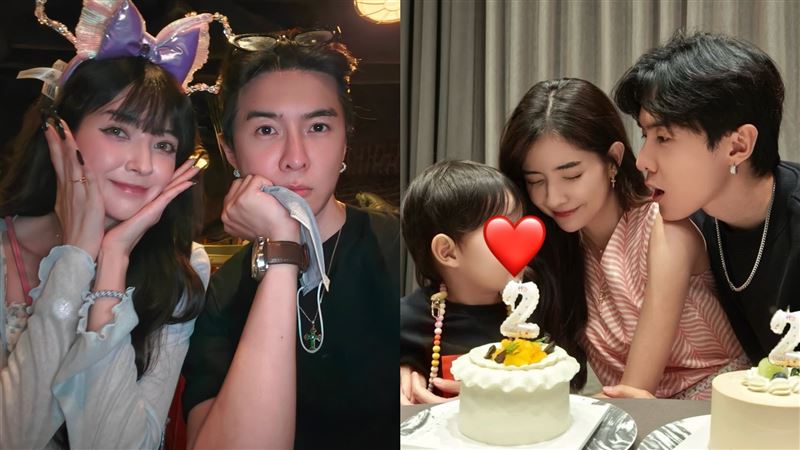 唐禹哲全家福曝光　4歲帥兒真面目不藏了