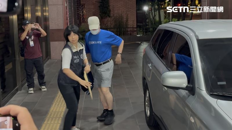 台師大女足抽血案，研究計畫主持人陳忠慶以證人身份抵北檢複訊。（圖／記者楊佩琪攝）