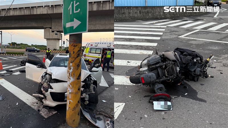 女駕駛違規撞騎士!害他「手臂變形」送醫