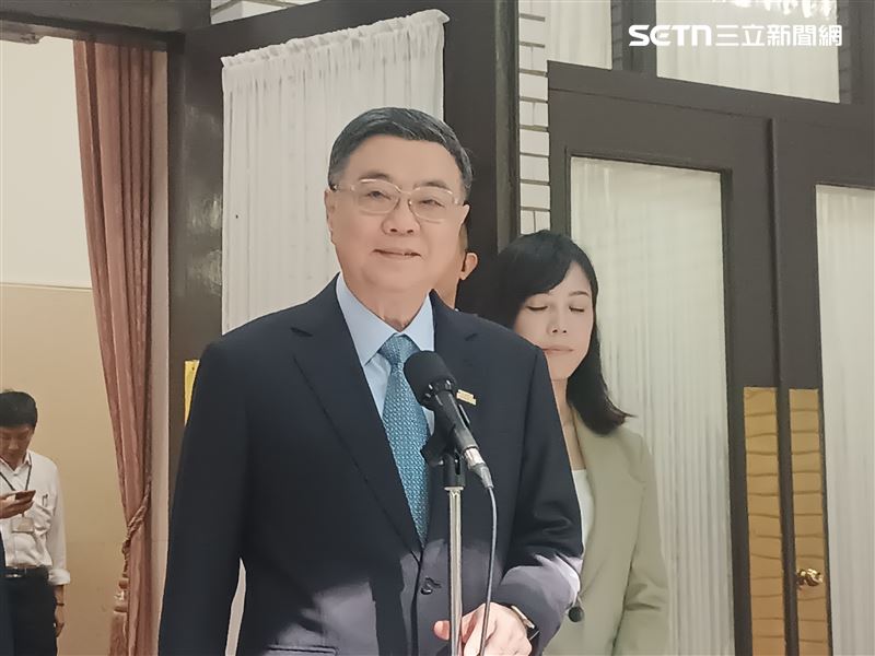行政院長卓榮泰質詢前受訪。（圖／記者盧素梅攝影）