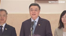 行政院長卓榮泰質詢前受訪。（圖／記者盧素梅攝影）