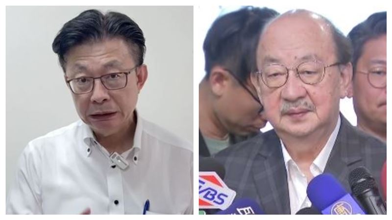 郭國文嗆「假傳聖旨、忽視他人意見」，柯建銘反擊了。（組合圖／資料照）