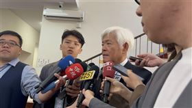 ▲中選會主委李進勇受訪。（圖／記者詹宜庭攝影）