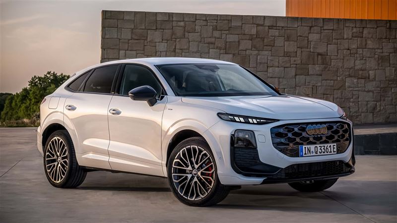 奧迪Q3 Sportback運動跑旅更在乎帥氣的線條。（翻攝Audi網站）