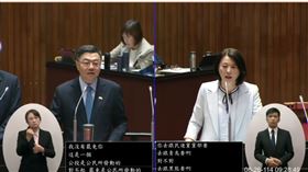 立法院長卓榮泰，國民黨立委王鴻薇。（圖／翻攝立法院IVOD）