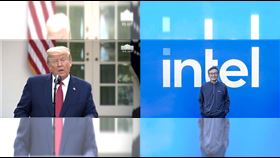 川普政府入股英特爾還幫拉單　瞄準蘋果、Nvidia代工大單（圖／翻攝自@realDonaldTrump推特、翻攝自X@Intel news）川普 陳立武
