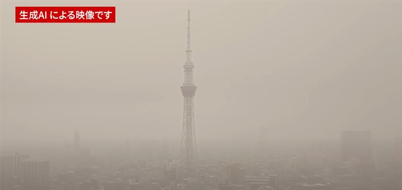 火山灰恐影響生活機能，甚至導致交通基礎設施停擺。（圖／翻攝自東京都総務局総合防災部チャンネル YouTube頻道）