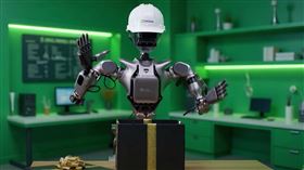 史上最強大腦降臨？Jetson Thor 是AI 機器人的「無限寶石」，讓 AI 機器人學會看、想、行動，估計相關晶片市場規模可突破4800萬美元。（圖／翻攝自NVIDIA官網）