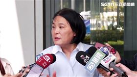 陳玉珍接受媒體聯訪，談國民黨主席人選。（圖／翻攝畫面）