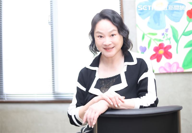 金馬影后陸小芬久違現身。（圖／記者鄭孟晃攝影）