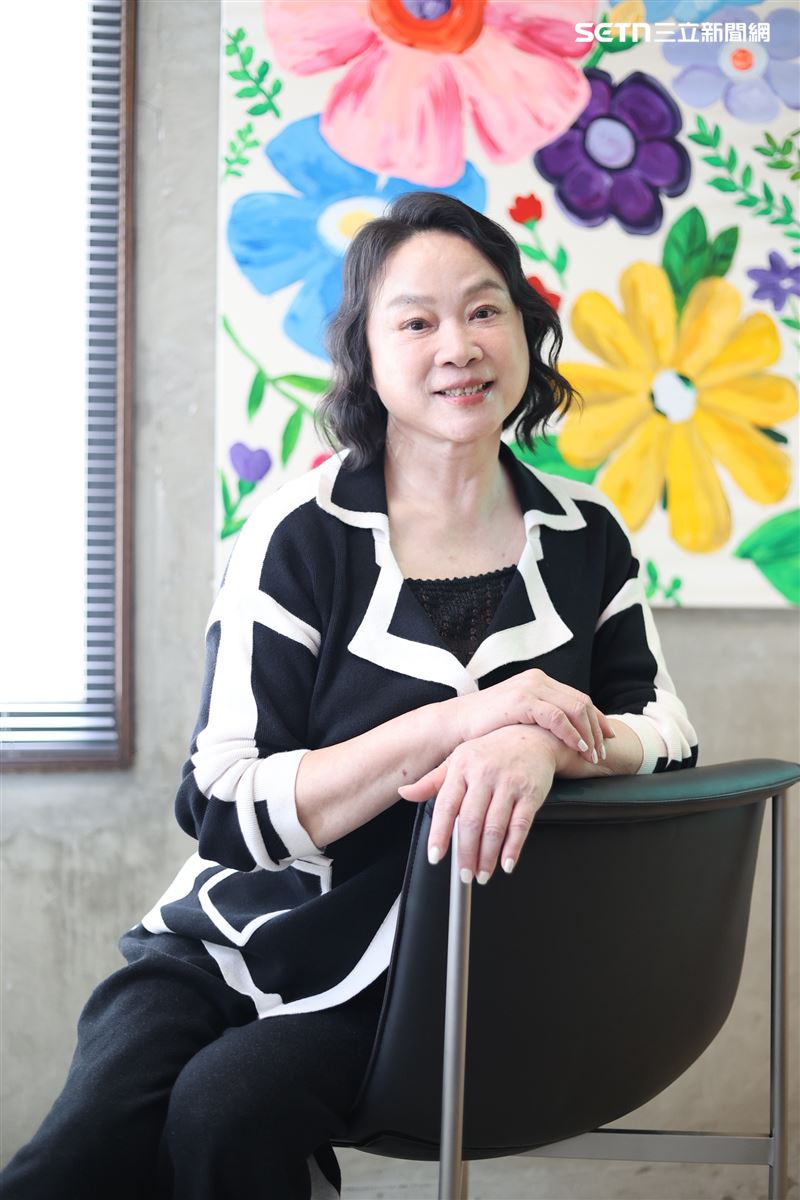 金馬影后陸小芬久違現身。（圖／記者鄭孟晃攝影）