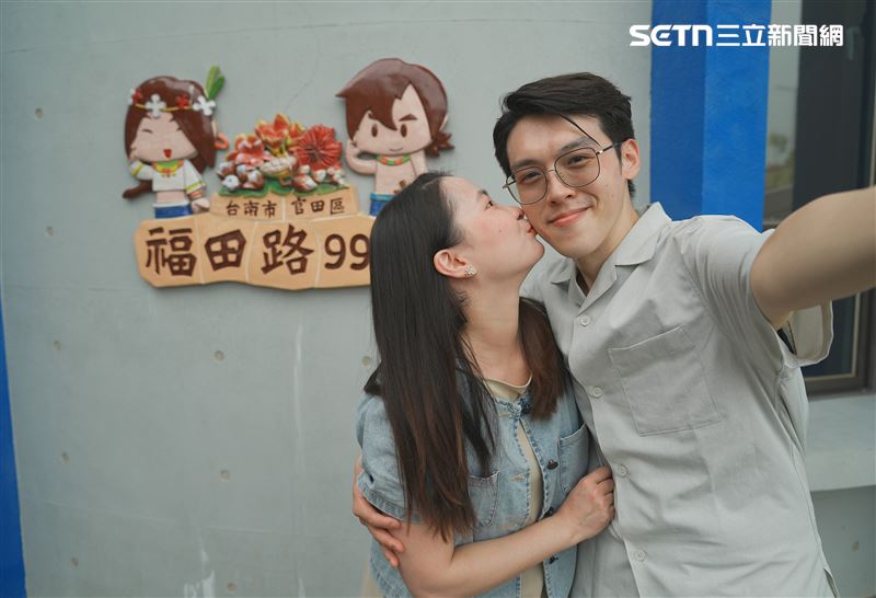 西拉雅國家風景區管理處推出「福田99 KISS久久」浪漫打卡活動，可獲總統國宴甜點
