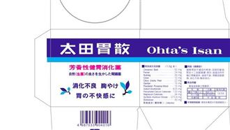 日文標示錯誤！太田胃散回收37批、41萬罐
