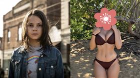 《羅根》的童星達芙妮金（Dafne Keen）。（圖／翻攝自IG）