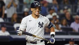 大聯盟官網最新年度MVP預測賈吉（Aaron Judge）掉到第2。（圖／美聯社／達志影像）
