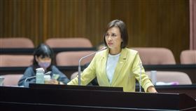 民進黨立委邱議瑩質詢時，針對五大訴求向行政院提出建議。（圖／邱議瑩辦公室提供） 