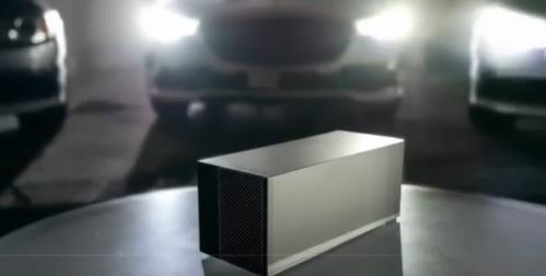 輝達發表 DRIVE AGX Thor 開發套件，預購開放，9月起交付，號稱最強自駕車AI大腦。（圖／翻攝自X平台 @nvidia）