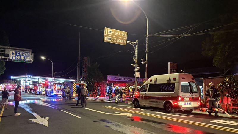 新北資源回收廠大火　消防局提醒緊閉門窗