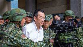 顧立雄視察教召（圖／國防部提供）
