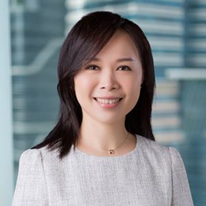 惠譽信評指出，雖下修產業展望至「惡化」，但台灣銀行資本緩衝與流動性充足，整體體系仍具穩健基礎。圖為惠譽信評銀行評等副總經理陳怡如。（圖／惠譽信評提供）