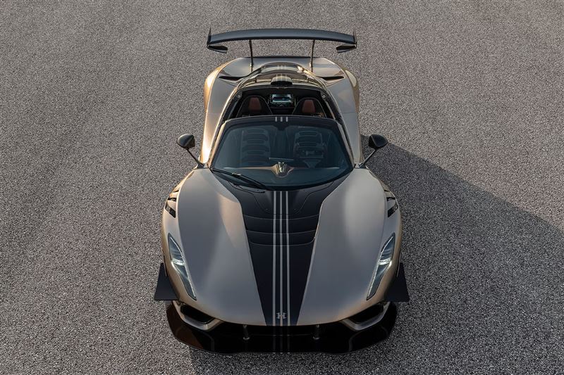 Hennessey Venom F5 Revolution LF超跑。（翻攝Hennessey網站）