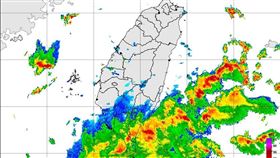 氣象署在今（27）天09:55發布大雨特報。（圖／翻攝自氣象署）