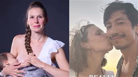 原和玉、妻子Andrea。（圖／翻攝自原和玉IG）