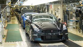 最後一輛下線的Nissan R35 GT-R跑車。（翻攝Nissan網站）