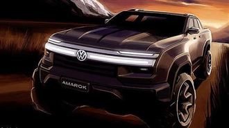 福斯Amarok皮卡 混動版2027預告上市