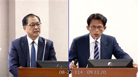 黃國昌、鄭銘謙互嗆（圖／翻攝畫面）