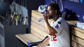 柯蕭（Clayton Kershaw）8月5場先發5勝0敗。（圖／路透社／達志影像）