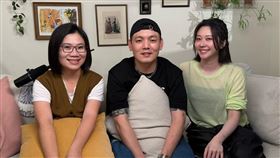 張景嵐、Yuyu、春風。（圖／menomeno X 人類圖畫館提供）