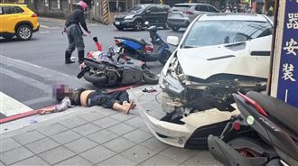 無照男開車土城肇事追撞多車　9傷者6送醫