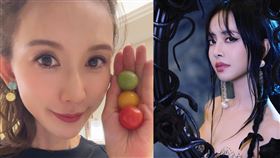 林志玲笑說自己很難在蔡依林睡眠時間入睡。（圖／翻攝自臉書）