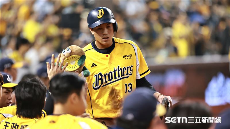 中信兄弟外野手許庭綸。（圖／記者劉彥池攝影）
