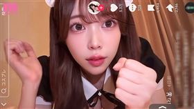 星野寧寧是在Tiktok有12萬追蹤的網紅，近期出道拍AV，被抓包曾「拍無碼片」。（圖／翻攝自劇照）