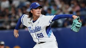 鈴木駿輔首秀繳出6局失1分的表現。（圖／富邦悍將提供） 