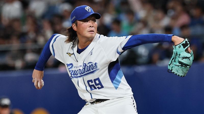 鈴木駿輔首秀繳出6局失1分的表現。（圖／富邦悍將提供）