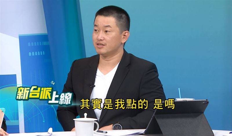 陳柏惟自曝「點火」：朱立倫要求賴清德放人，其實是我先引的話題。（圖／翻攝自新台派上線）