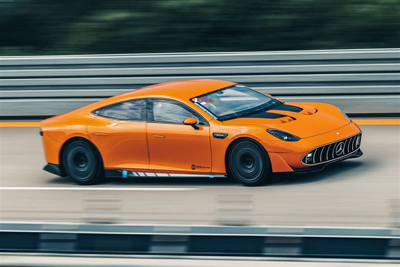 CONCEPT AMG GT XX電動概念車一口氣刷新25項耐力紀錄。（翻攝AMG網站）