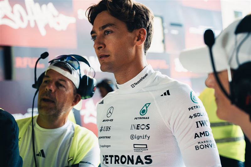F1車手George Russell表示，這套軸向磁通電機的即時回饋媲美F1動力總成。（翻攝AMG網站）