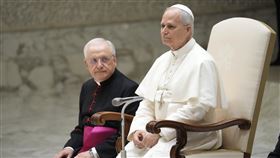 教宗良十四世表示對於美國天主教小學槍擊案「深感哀痛」。（圖／美聯社／達志影像）