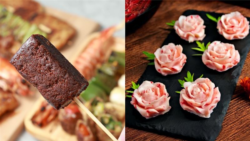 七夕吃爆!送布朗尼串燒、鱈魚玫瑰花