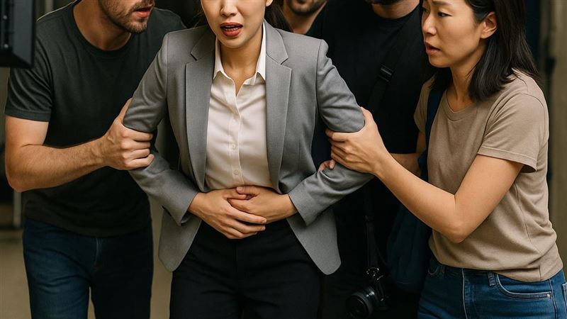 24歲女星片場吐血！爆確診胃癌晚期揭真相