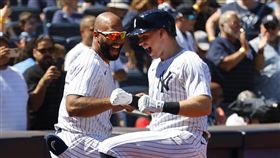 洋基28日交手國民單局狂掃4轟。（圖／美聯社／達志影像）