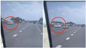 小平安,國道,救護車,開道（圖／翻攝自爆料公社）