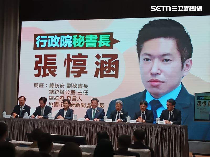 行政院準秘書長張惇涵、總統府副秘書長張惇涵。（圖／記者盧素梅攝影）