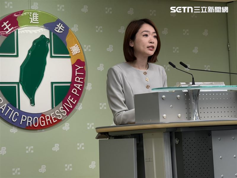 民進黨發言人韓瑩。（圖／記者劉秀敏攝影）